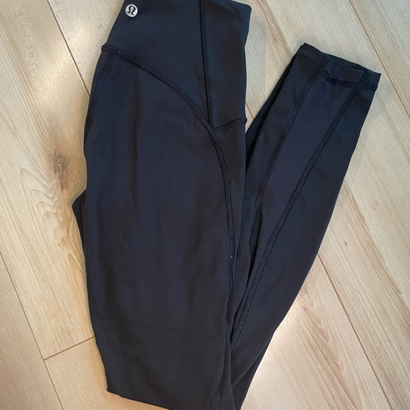Black Lululemon Leggings - Picture 2 of 4